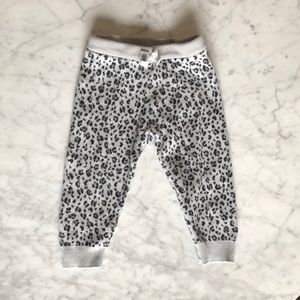 Janie and Jack grey knit pants sz 12-18 months
